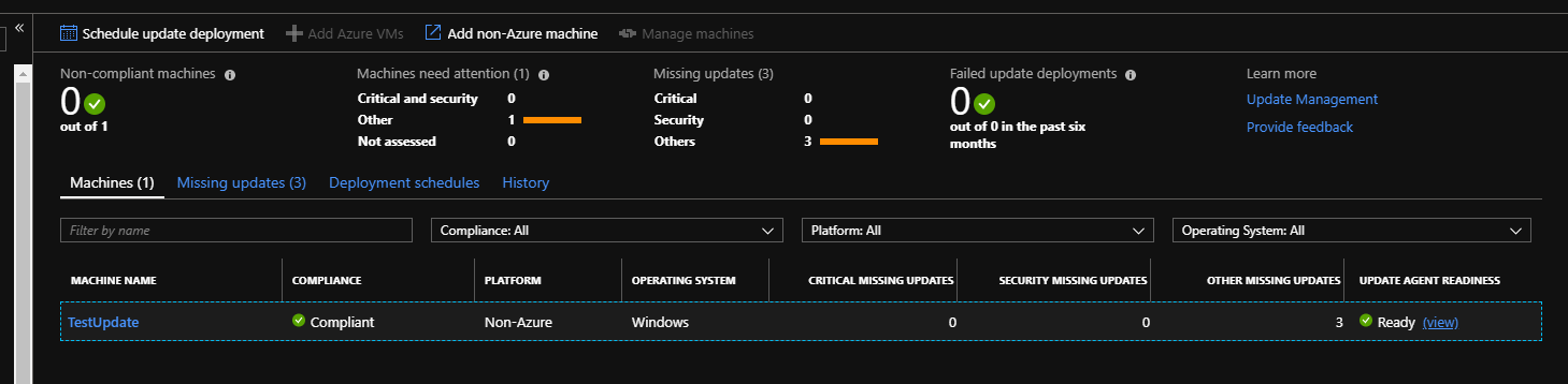 Configuring Azure Update Virtual Machine Manager | Spirhed