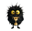 gold trophy troll